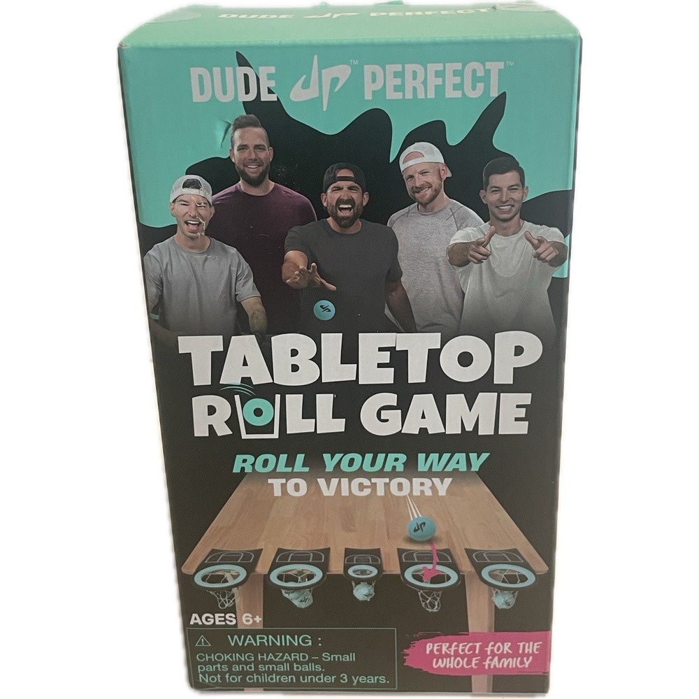 Dude Perfect Tabletop Roll Game - Fun Target Game for All - NEW!